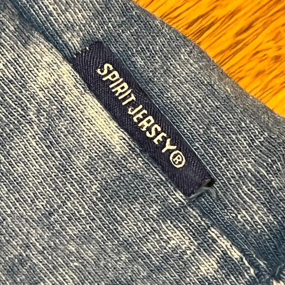 Disney EPCOT Norway Spirit Jersey Blue Acid Wash Long Sleeve Shirt Adult Medium - Picture 7 of 9